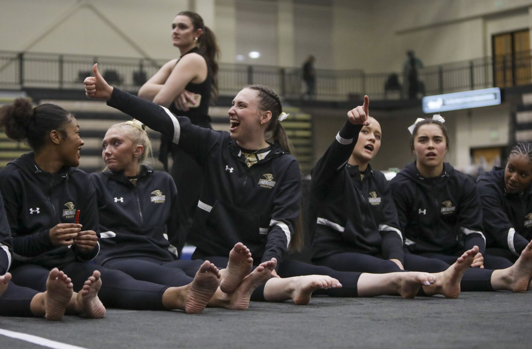 Lindenwood gymnasts stick it one last time
